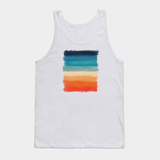 70s palette Tank Top by Uwaki